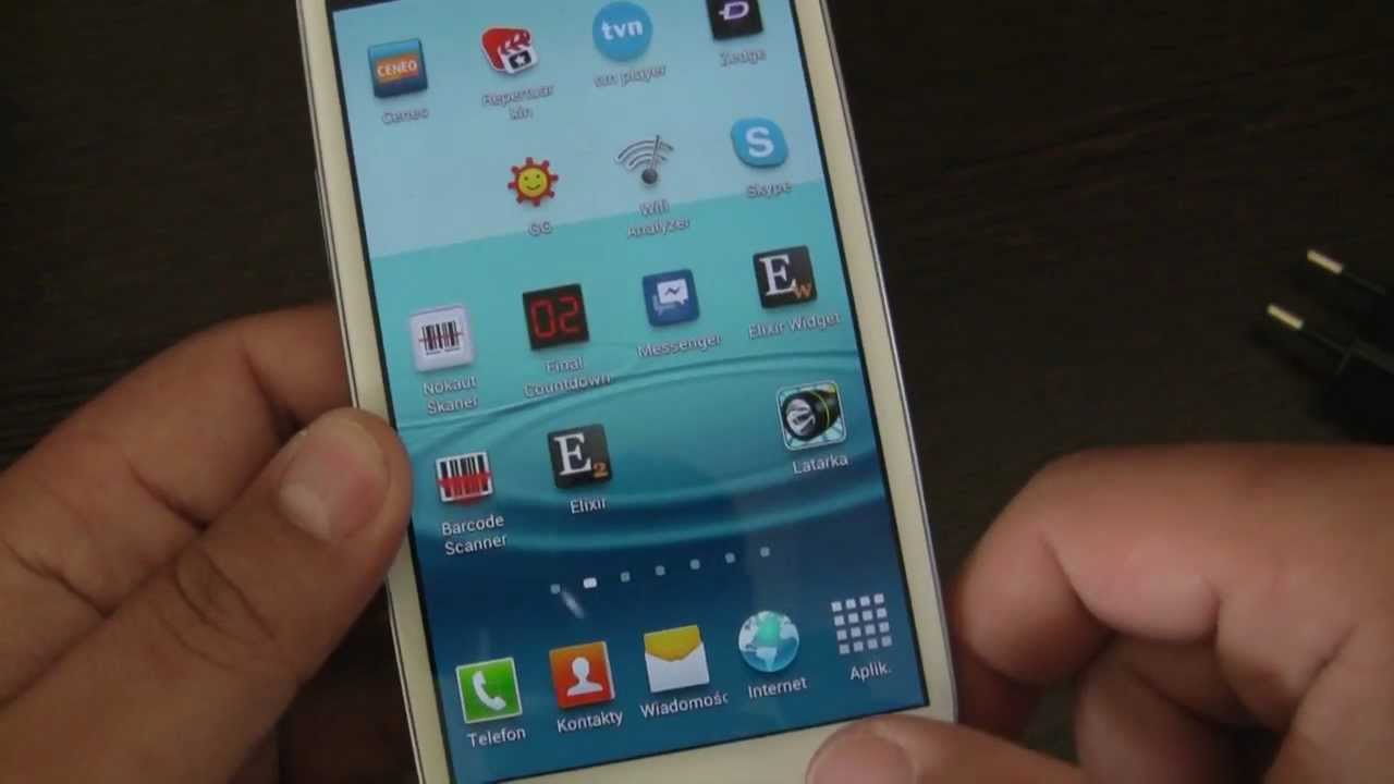 Samsung Galaxy S III GT-I9300 - prezentacja sprzęt