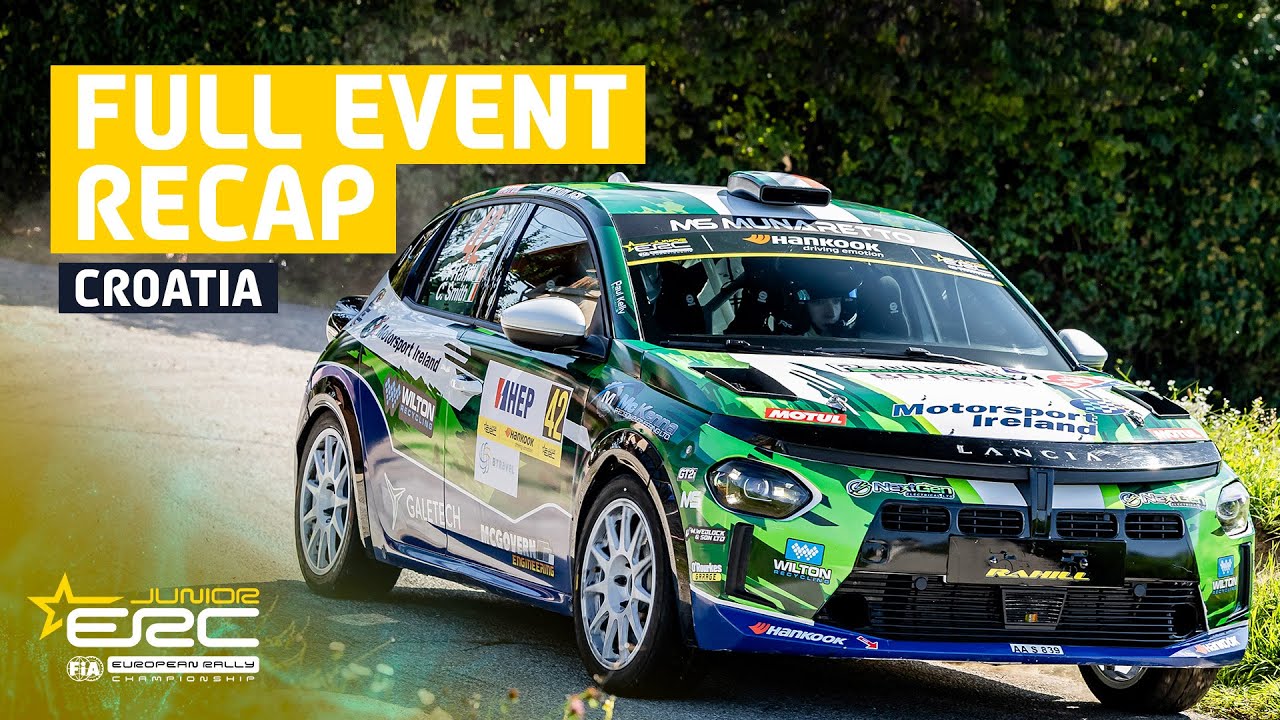 Junior RECAP | ERC Croatia Rally 2025