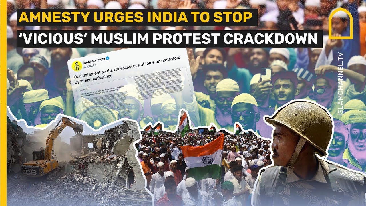 Amnesty urges India to stop &lsquo;vicious&rsquo; Muslim protest crackdown