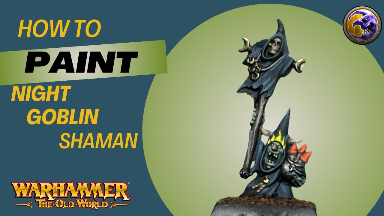 How to Paint Night Goblin Shaman for Warhammer The Old World - Easy Step-by-Step Guide!