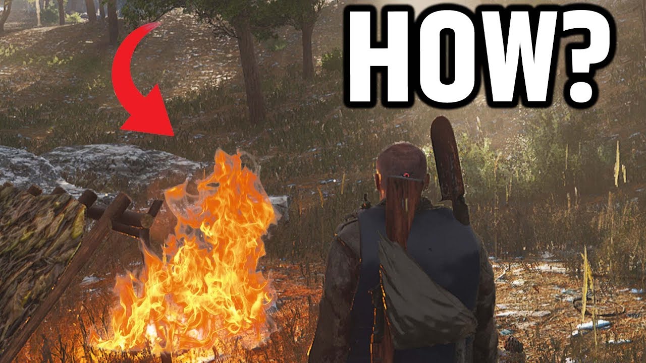 HOW to LIGHT a FIRE in SCUM \\ SCUM GAME TUTORIAL