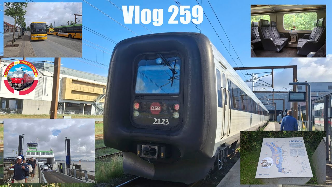 Tur til fanø med offentlig transport | Vlog 259