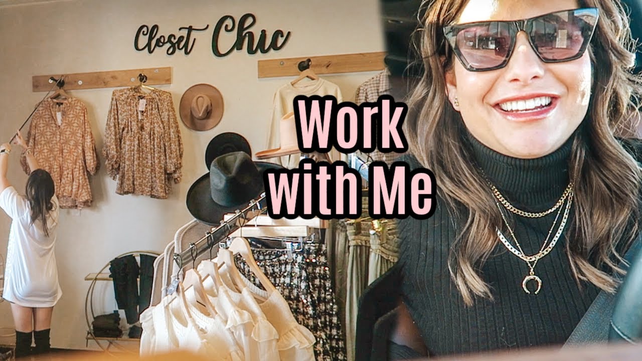 Chatty Car Vlog + Work with Me in a Boutique!
