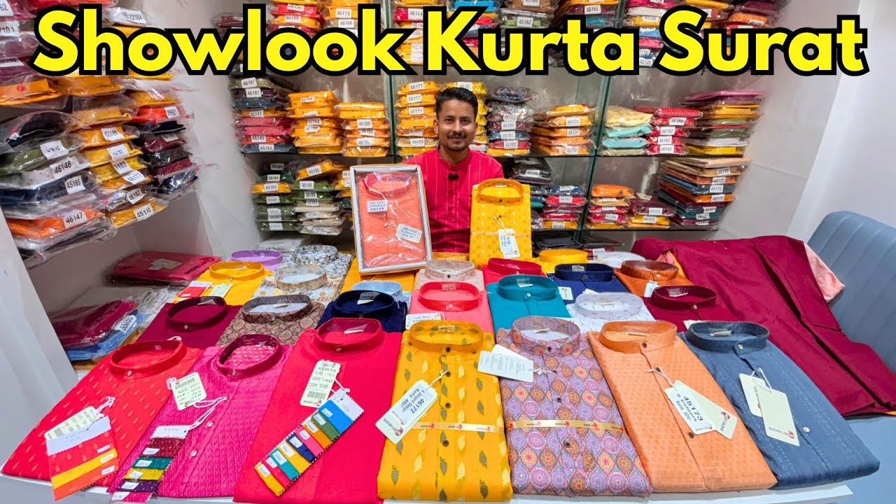 Biggest Kurta Manufacturer in Surat ||Mens Kurta Pajama Wholesaler In Surat ||Kurta Factory In Surat