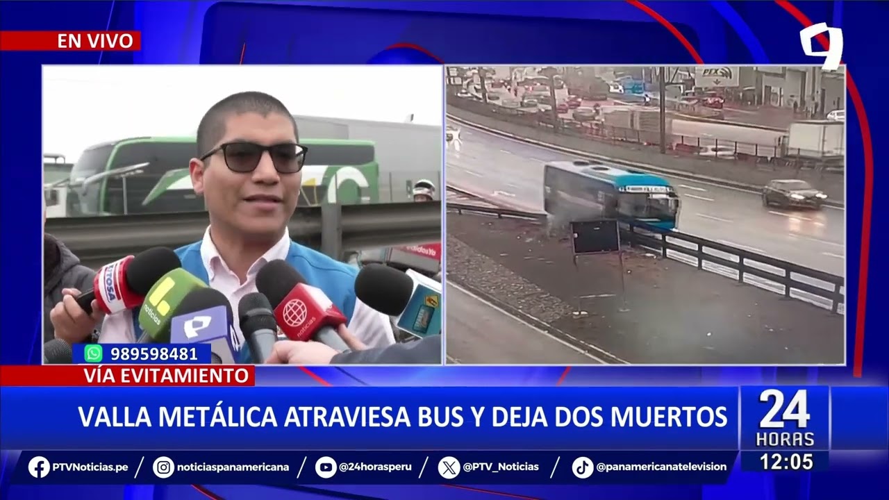 Conductor de bus que chocó en Vía Evitamiento no tenía licencia de conducir