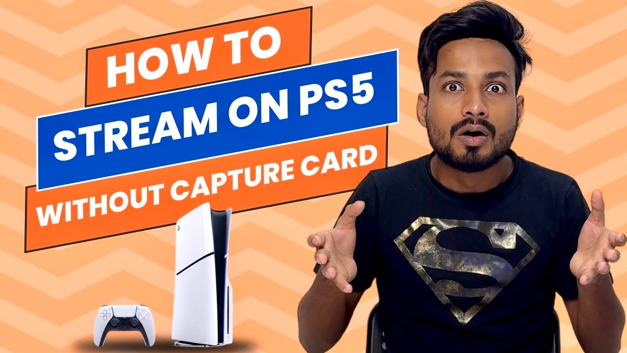 How To Stream on PS5 without Capture Card Using Camera and Mic