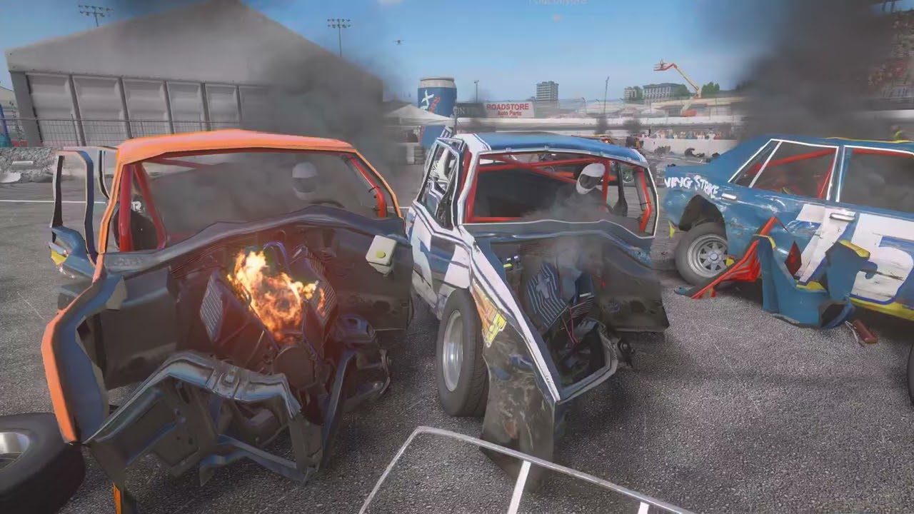 Different tracks in Wreckfest part 3