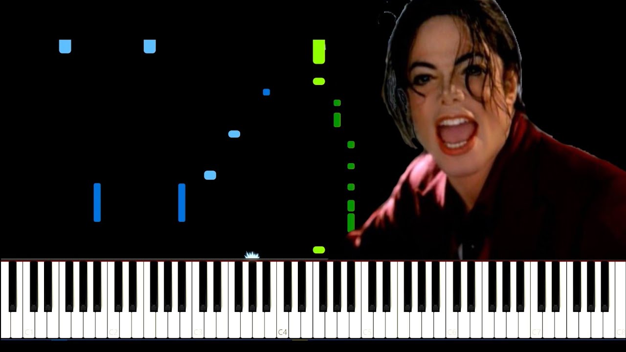 Michael Jackson - Blood On The Dance Floor Piano Tutorial