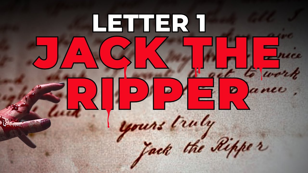 Jack the Ripper First Letter To Police 🩸 Real Crime History