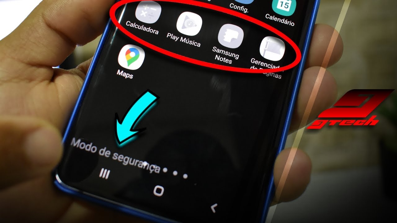 Como tirar o celular do modo de segurança