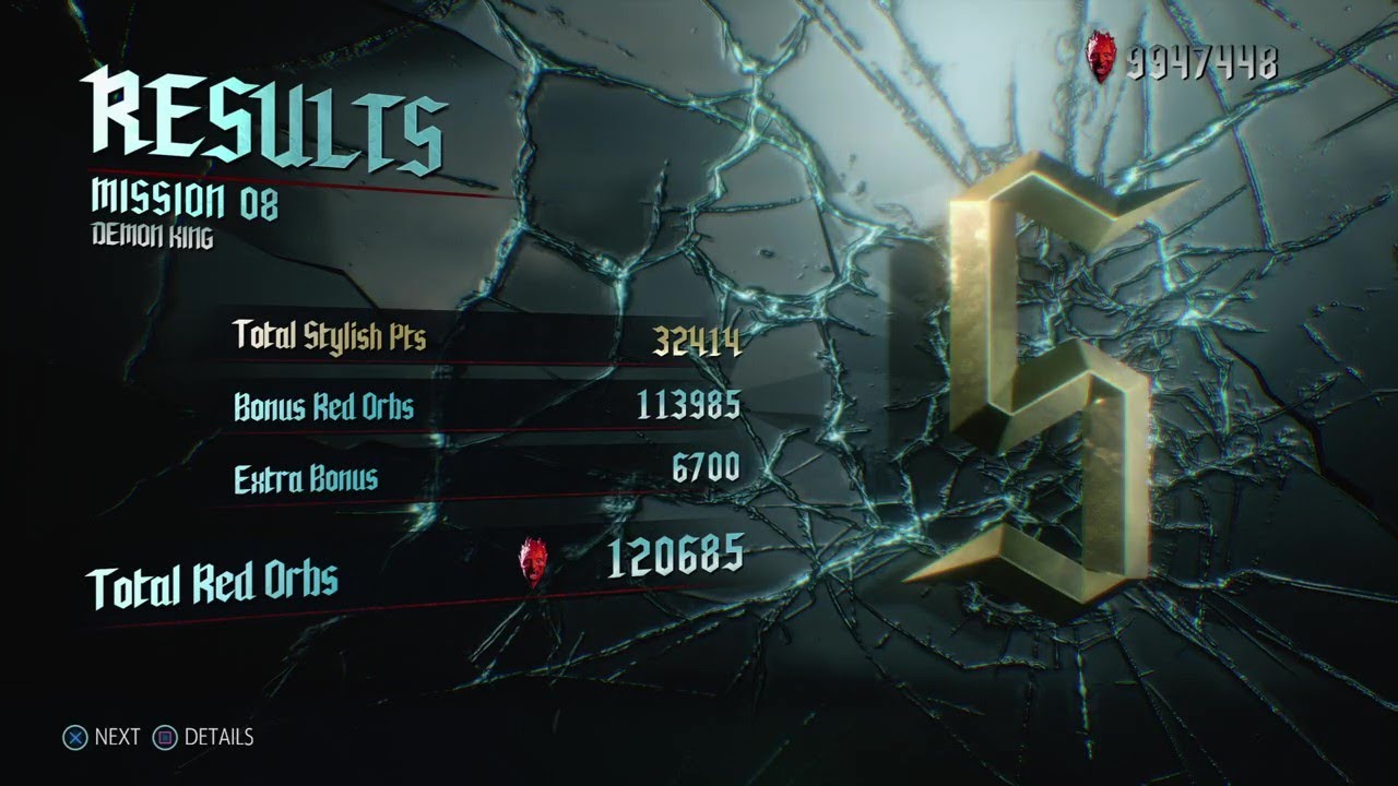 Devil May Cry 5 Mission 8 DMD - S Rank No Damage - Urizen...again
