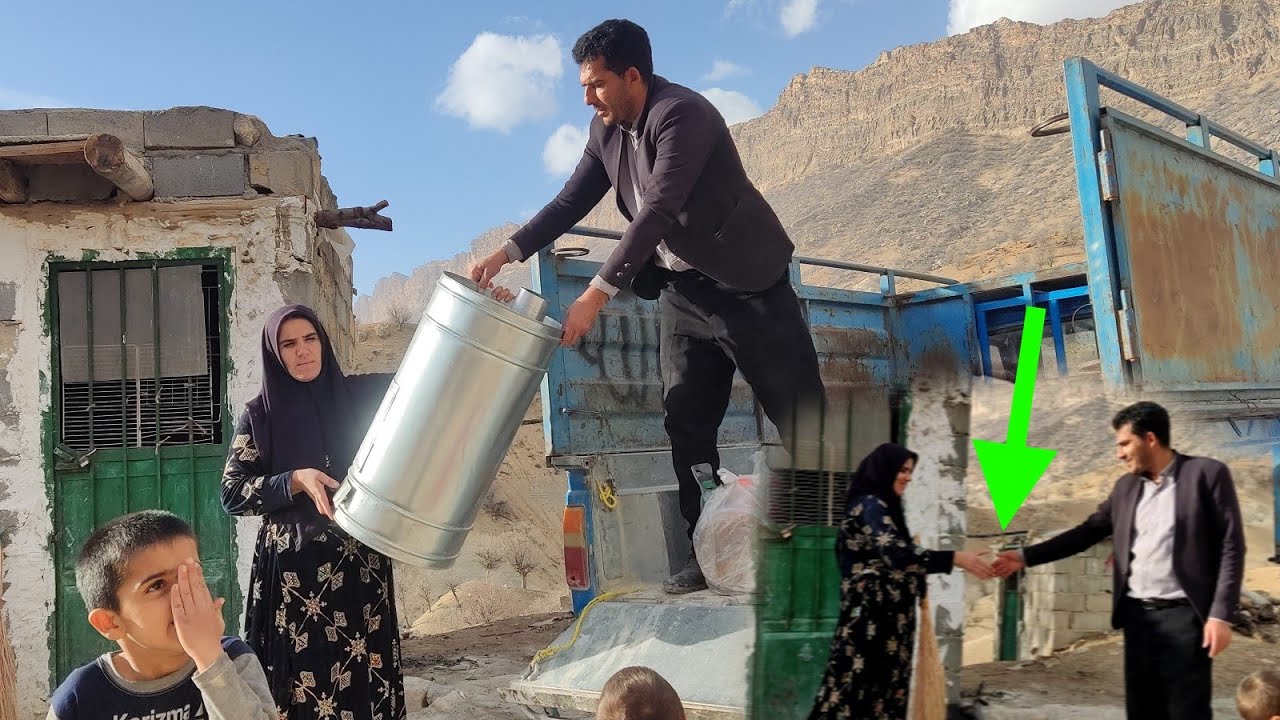 Saleh's purchase of goods from the city and her reconciliation with Khadija