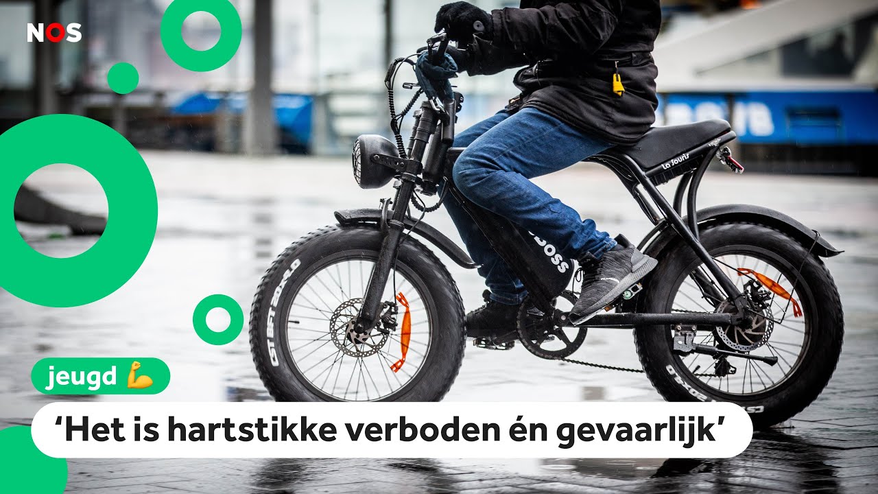 Jongeren laten fatbikes sneller rijden: 'Geeft een kick'