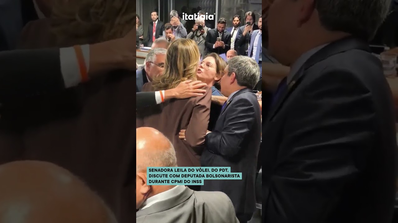 LEILA DO V&Ocirc;LEI (PDT-DF) E DEPUTADA BOLSONARISTA DISCUTEM DURANTE CPMI DO INSS!