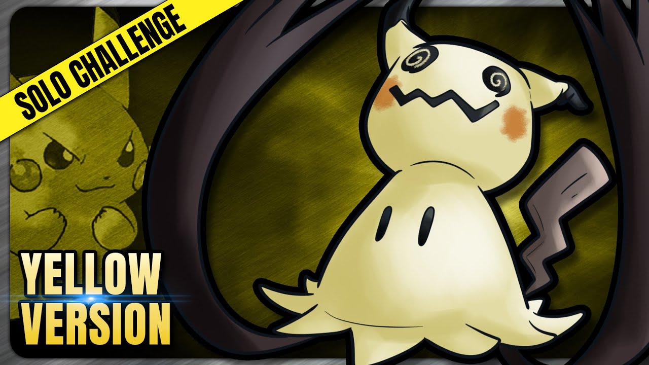 Только Мимикью - Pokemon Yellow