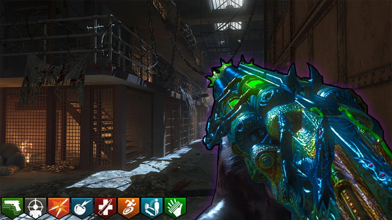 MOB OF THE DEAD ROUND 50 FLAWLESS (Call of Duty Black Ops 2 Zombies)