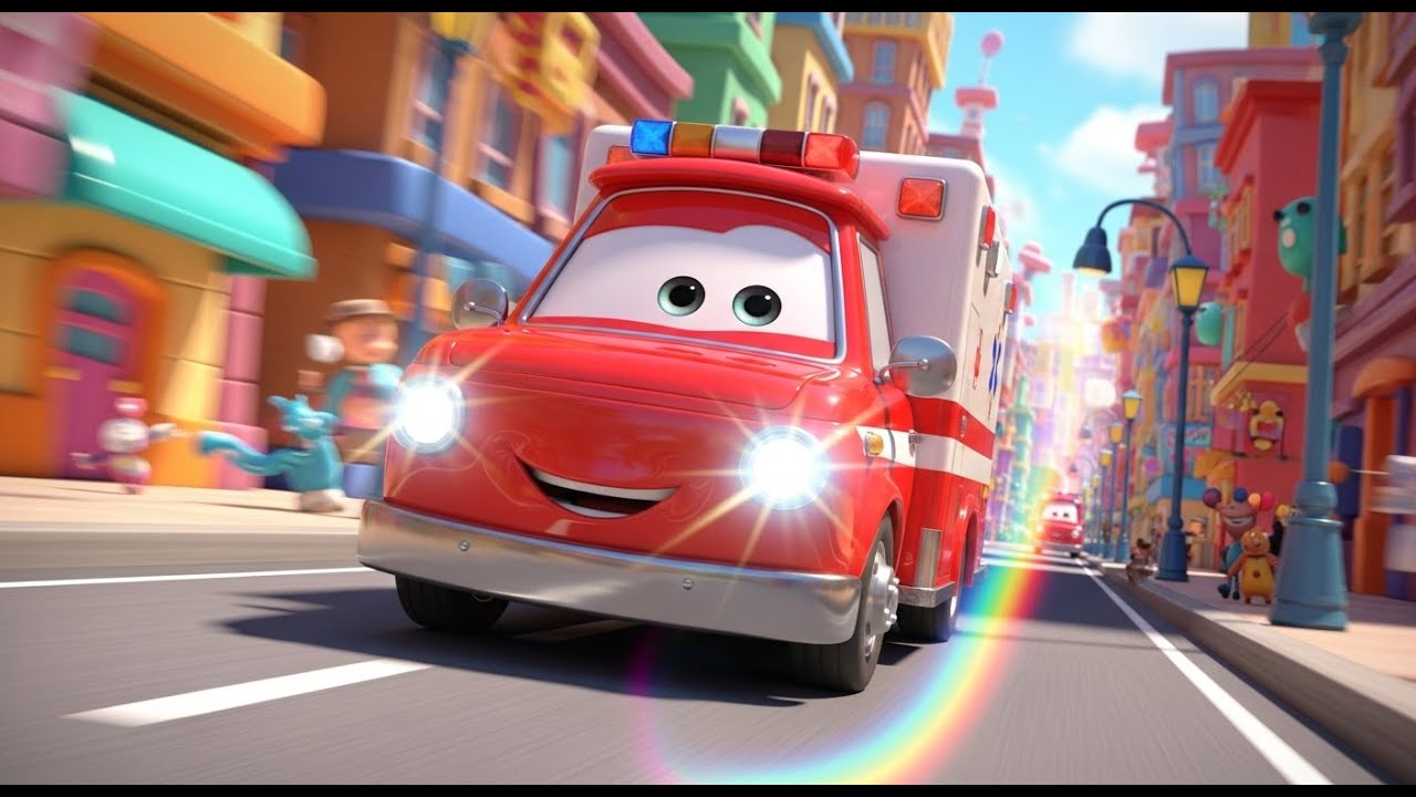 Fun & Rescue Vehicle Kids Songs Compilation – Sing, Learn & Race with Joy and many more fun songs!