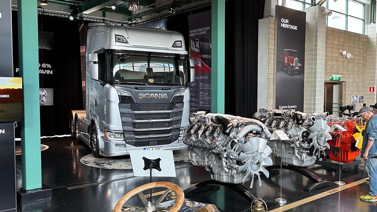 Truck Museum - The Scania Museum in Södertälje 2023