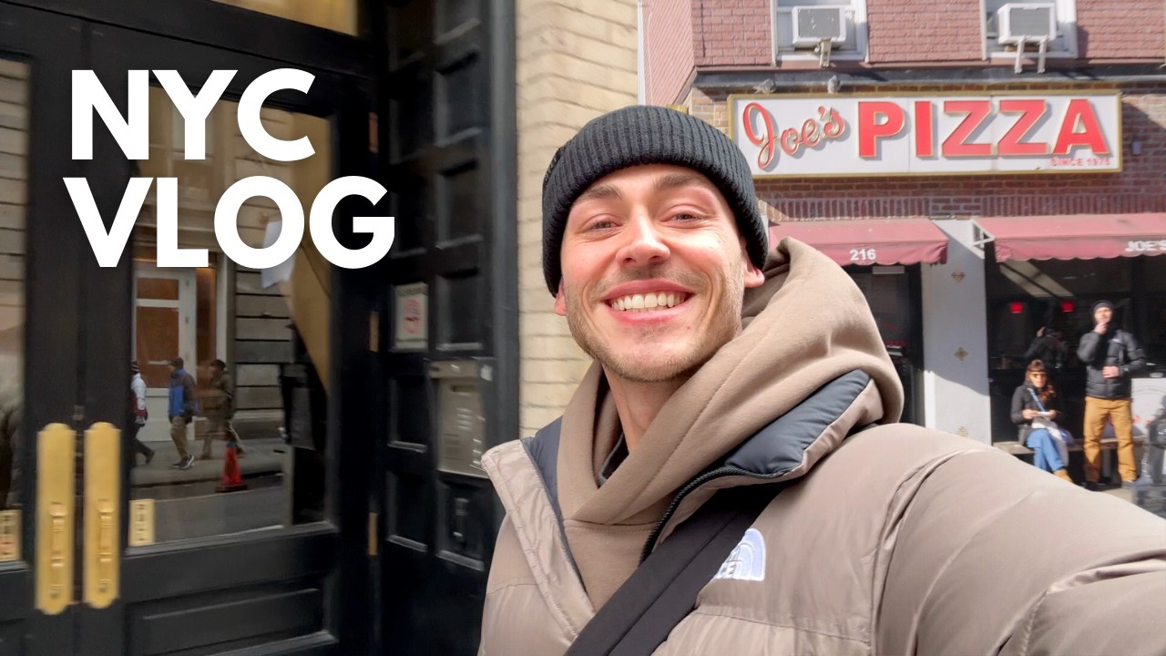 NYC VLOG: exploring the city, shopping, and a giveaway!!