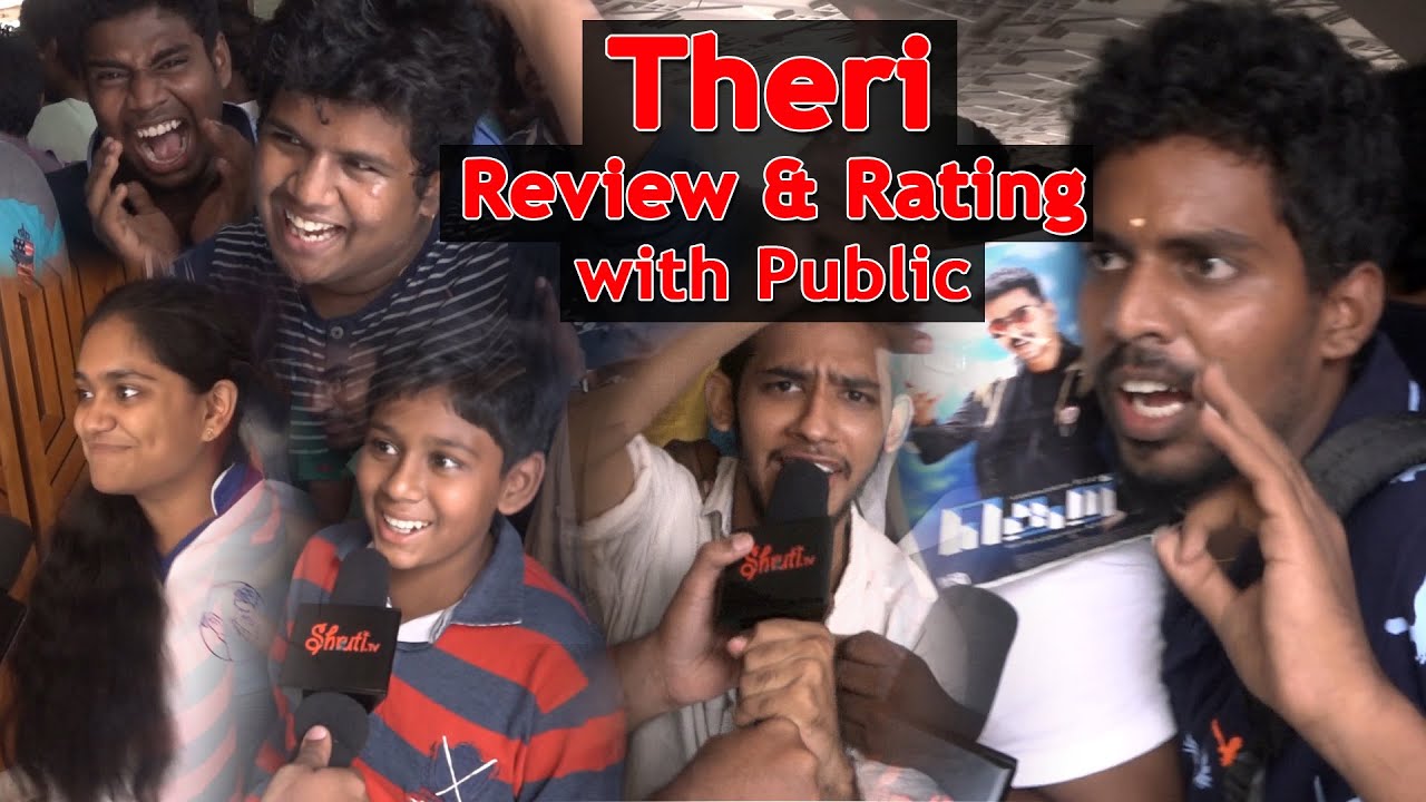 Theri  Review & Rating with Public | Vijay, Samantha, Amy Jackson | Atlee