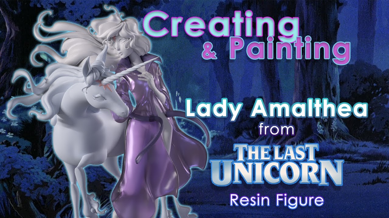Unleashing the Magic ✨ Watch me bring Lady Amalthea to Life! | The Last Unicorn 🦄 Tribute [Sub ESP]