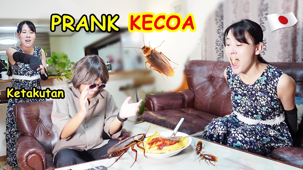 PRANK KECOA❗️ISTRI JEPANG NGAMUK PARAH TERIAK KETAKUTAN