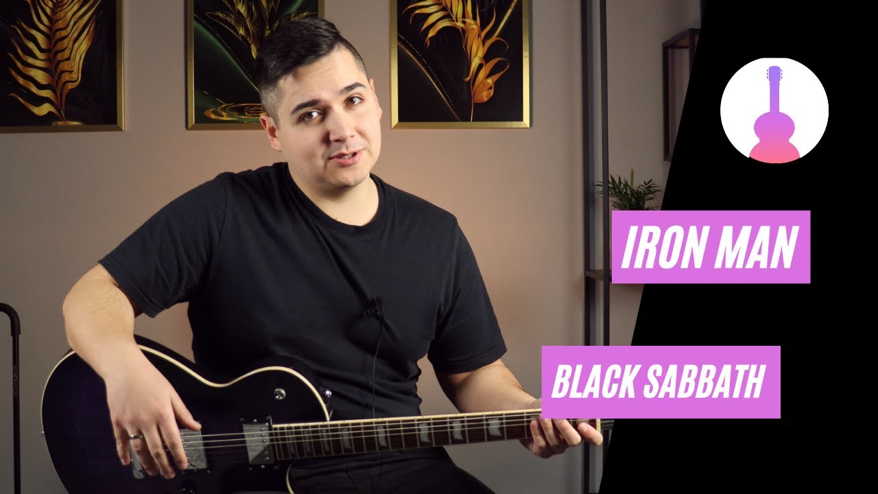 Iron Man - Black Sabbath - JAK ZAGRAĆ na gitarze - TABULATURA