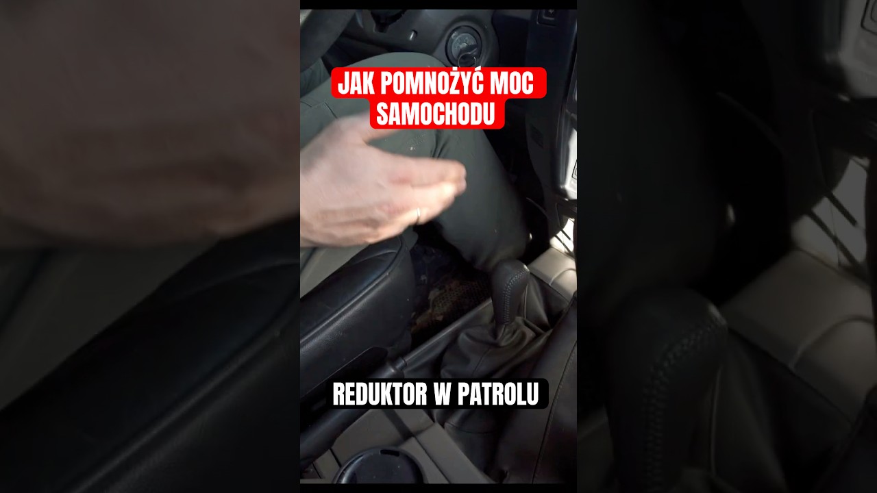 Jak działa reduktor w Patrolu? #shorts #offroad #japonly