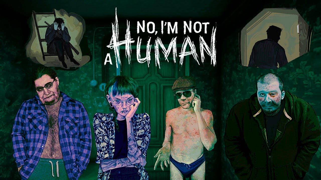 The NEW ENDING in No, I'm Not A Human| New Guests!