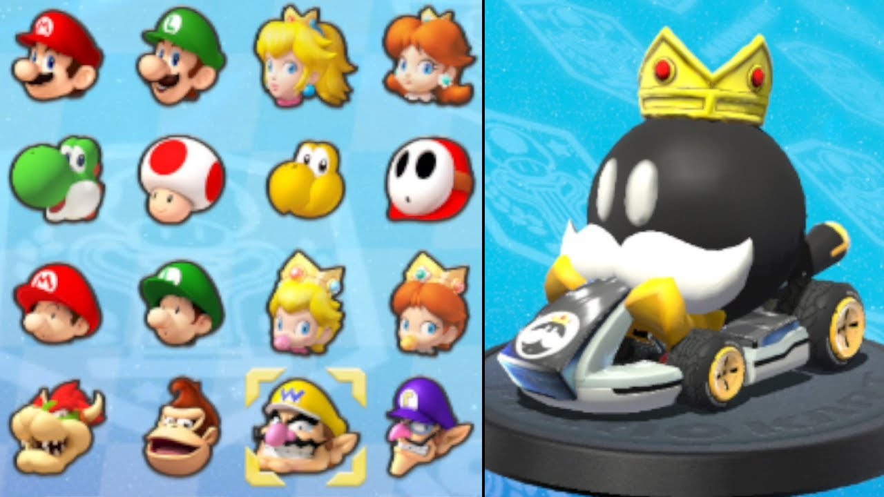 King Bob-omb in Mario Kart 8 (Mushroom Cup)