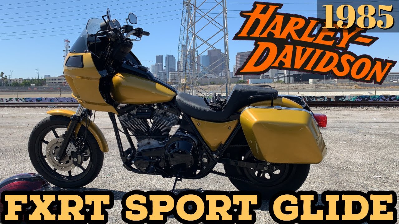 FXRT Sport Glide Touring Full Fairing 1985 Harley Davidson Ohlins Suspension Bassani Road Rage