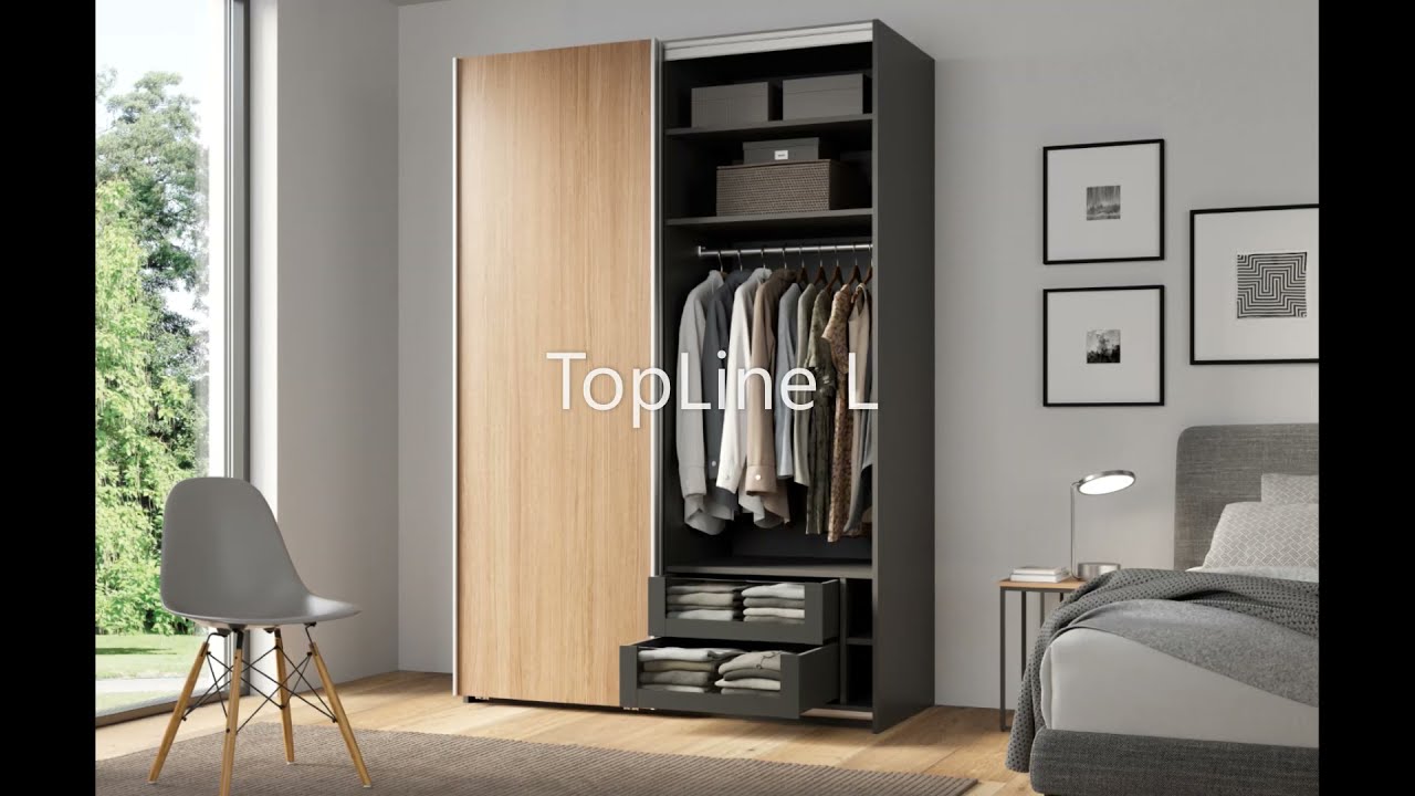 TopLine L sliding door system | Hettich