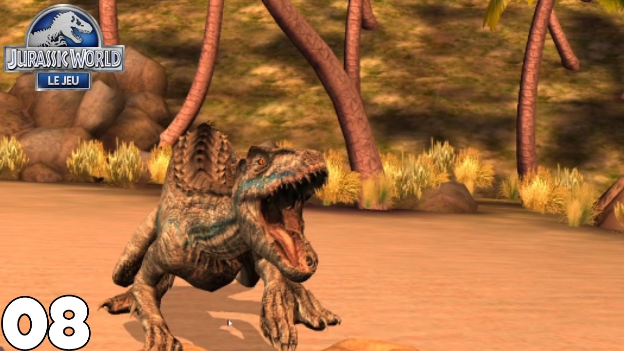 Combat finales couple du choc : Jurassic world le jeu 08