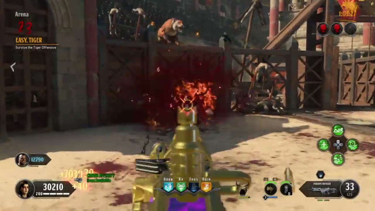 Pre patched Tigers IN BO4 are A MENECE #shorts