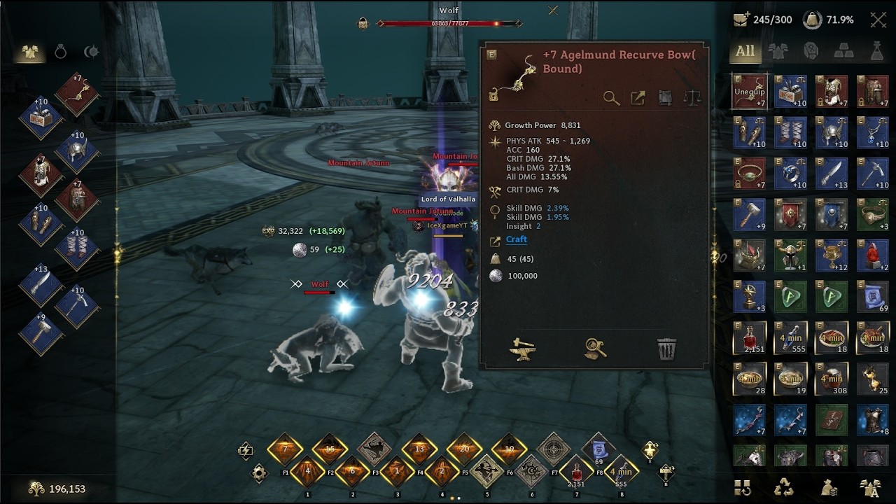 Legend of Ymir Treasure Island & Test New Weapon