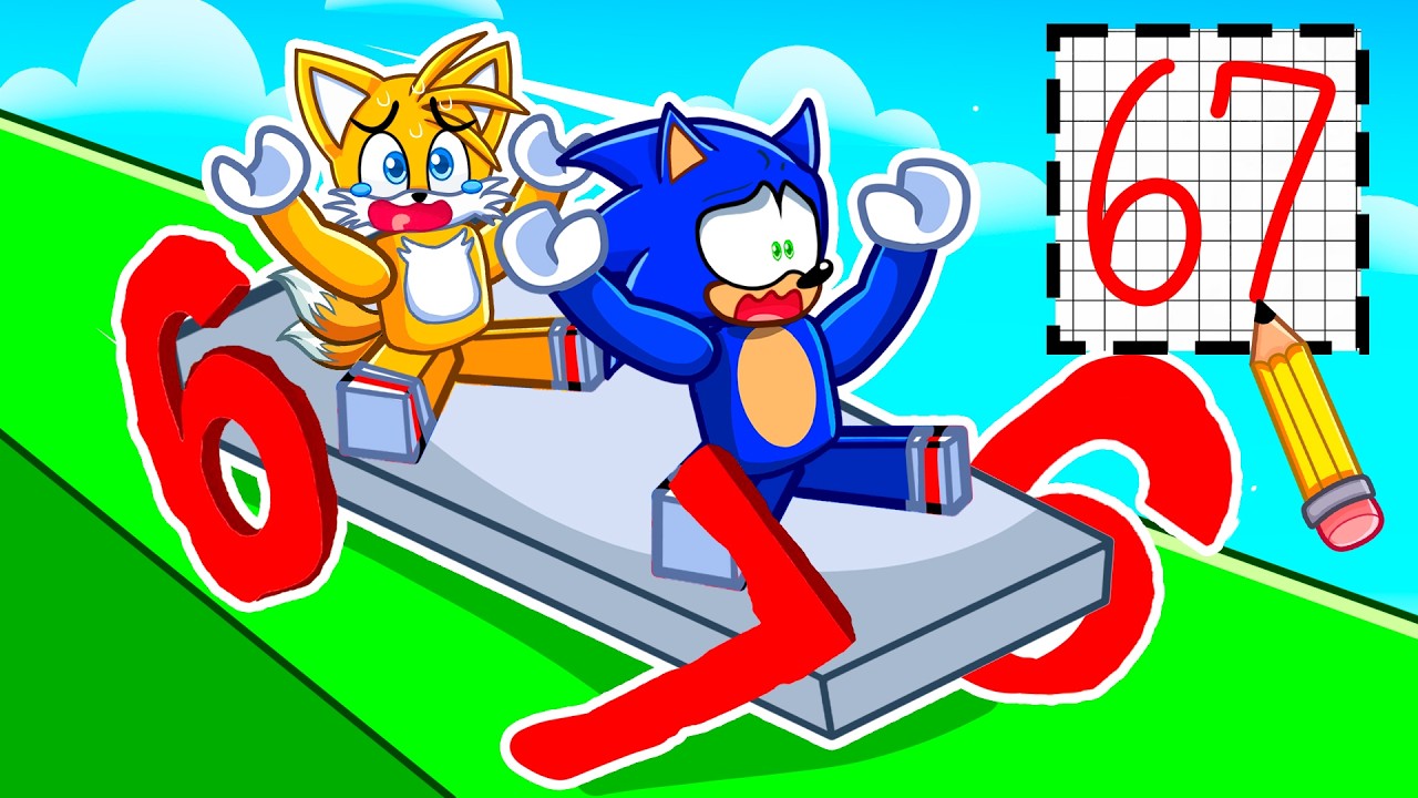 Sonic DRAW WHEELS TO ESCAPE!