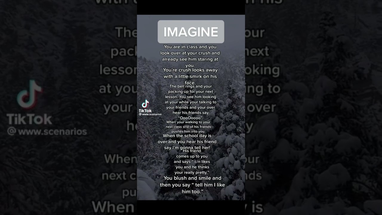Imagine scenarios/ parts one! / luvxannax