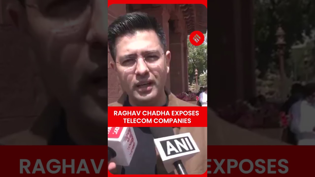 No Recharge, No Incoming Calls? Raghav Chadha Slams Telecom Companies In Parliament