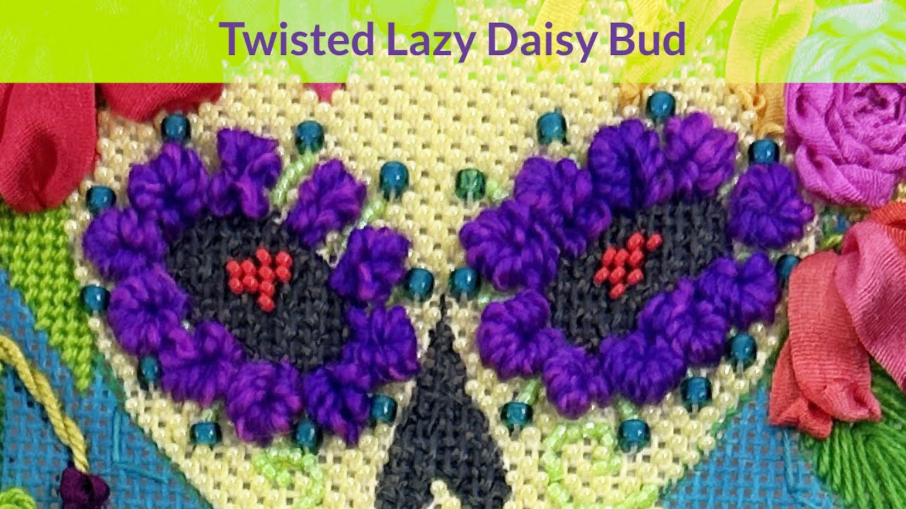Twisted Lazy Daisy Bud