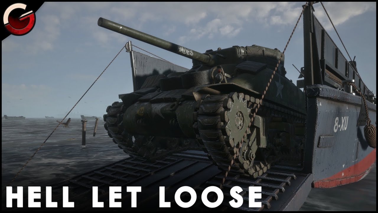 STORMING OMAHA BEACH WITH A TANK! D-Day Invasion | Hell Let Loose Gameplay