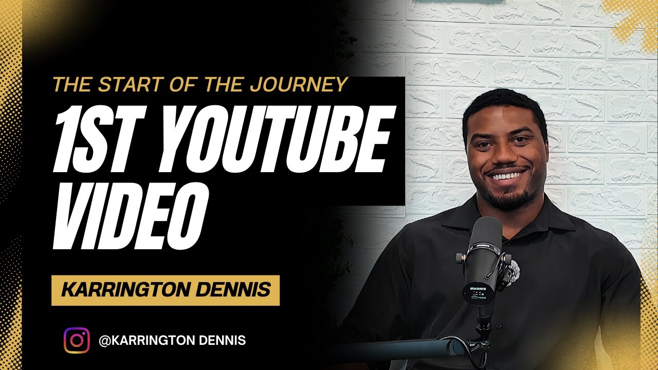 FIRST YOUTUBE VIDEO - Karrington Dennis