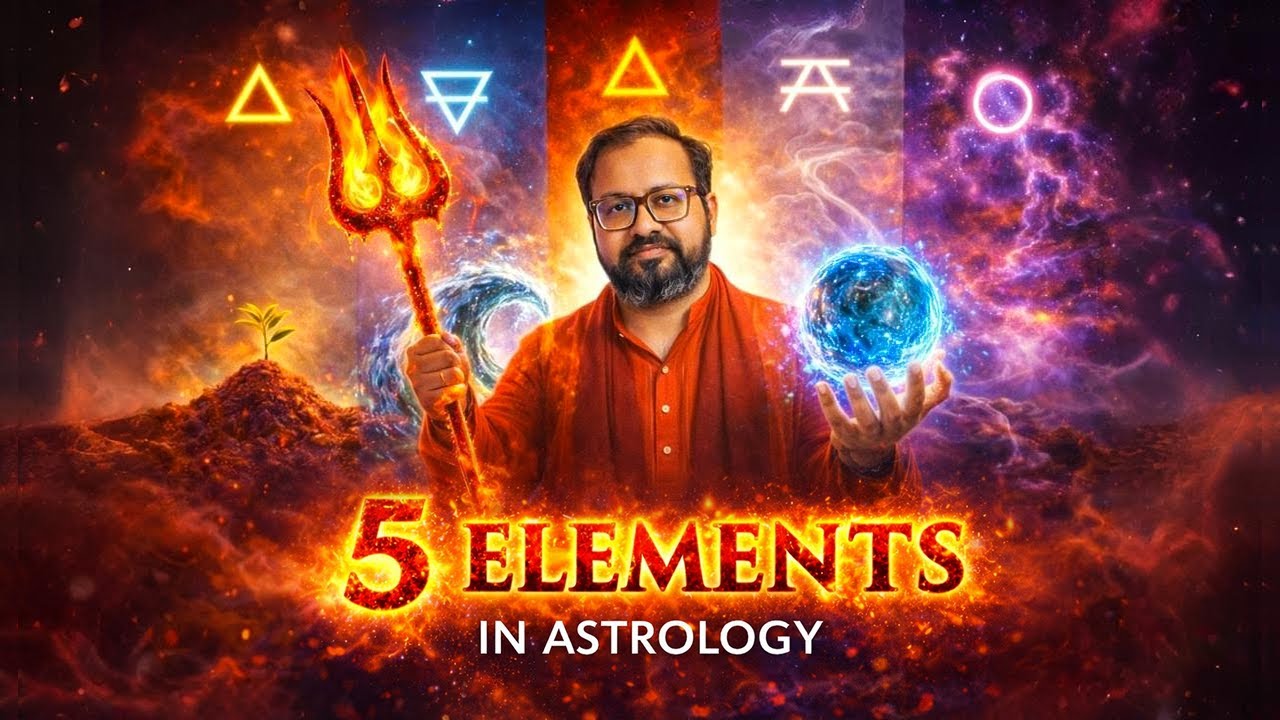 5 Elements in Astrology Explained | learn astrology | Which One Dominates You?