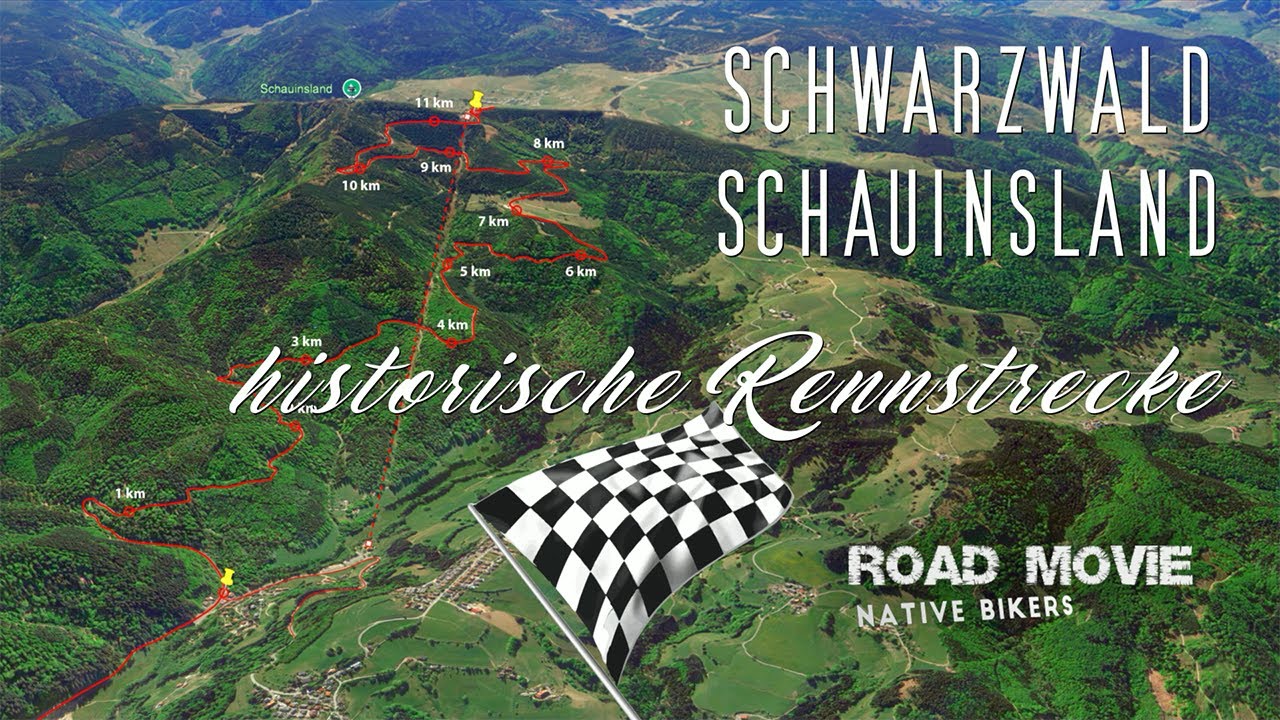 Schwarzwald Schauinsland Corso historische Bergrennstrecke