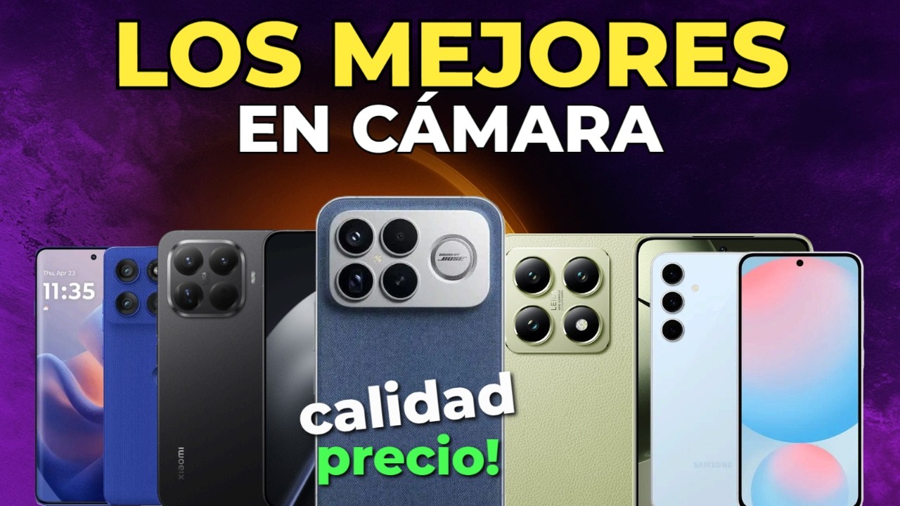 TOP MEJORES TELÉFONOS EN CÁMARA PARA 2026