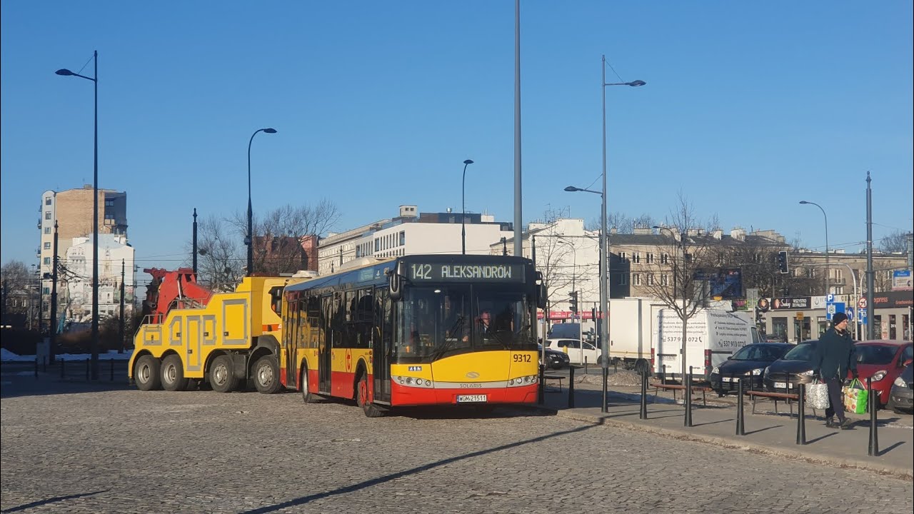 [142] PKS Grodzisk Mazowiecki - Przejazd SU12 III #9312 na linii 142➡️ Aleksandrów 