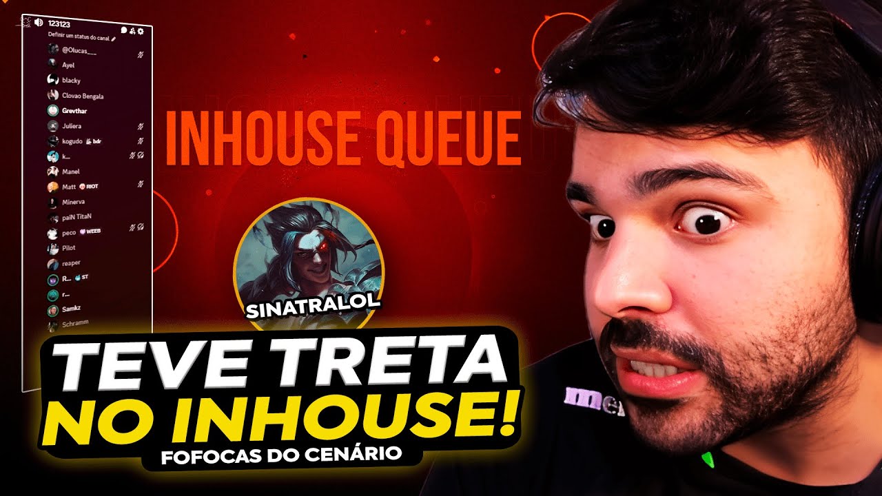🚨 O CLIMA ESQUENTOU NO INHOUSE! JOGADORES TROCARAM FARPAS! MINERVA REAGE E COMENTA SOBRE