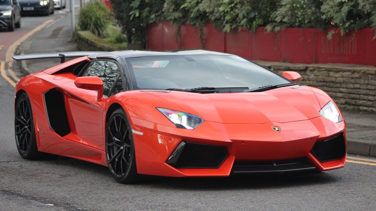Supercars in Alderley Edge 2024 (Aventador x2, 360CS, GT3 RS x2, 430 Scuderia, 296 GTB, Artura x2…)