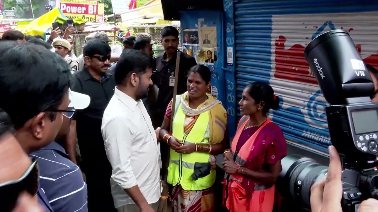 CM Revanth Reddy Conducts Surprise Inspections in Hyderabad Flood Affected Areas | GHMC | HYDRAA 