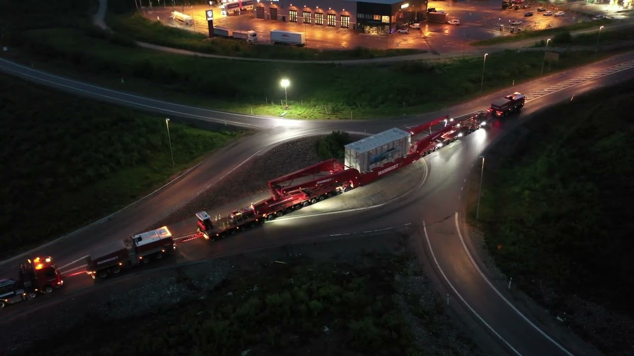 Transformator Ludvika-Tovåsen Sweden 700+ton