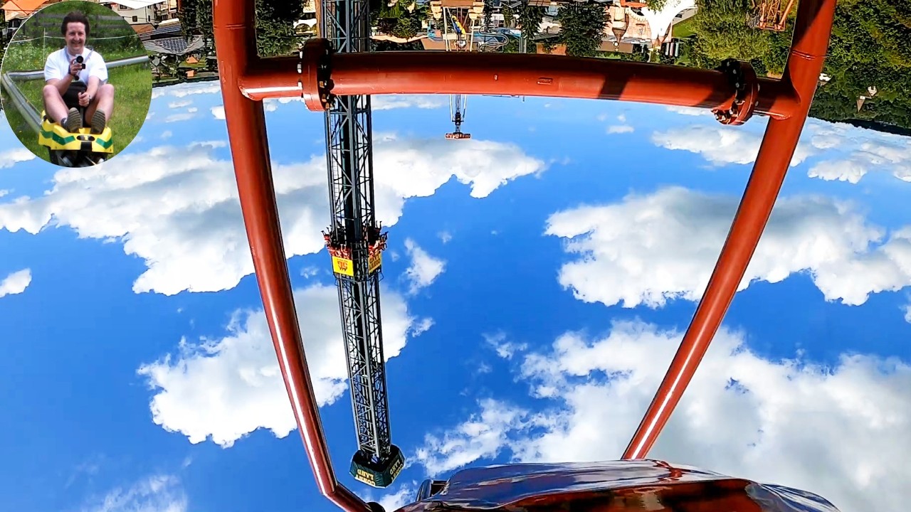 Cobra (Weird Pax Russian Coaster) - 2025 Front Seat HD POV - Conny-Land Switzerland (ECC Trip)